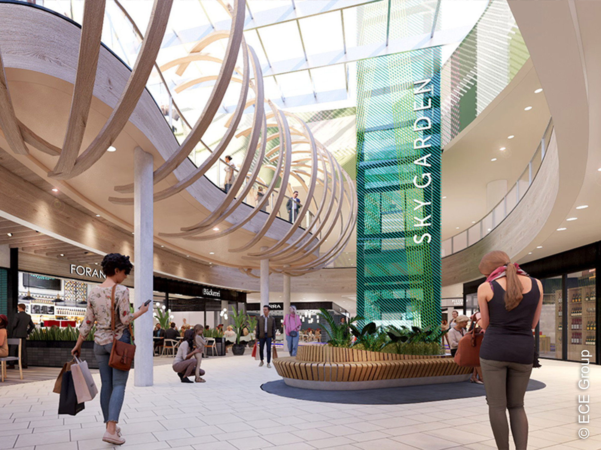 ECE-Group-Skyline-Plaza-Modernisierung-Gastrobereich ECE - Group - Skyline - Plaza - Modernisierung - Gastrobereich