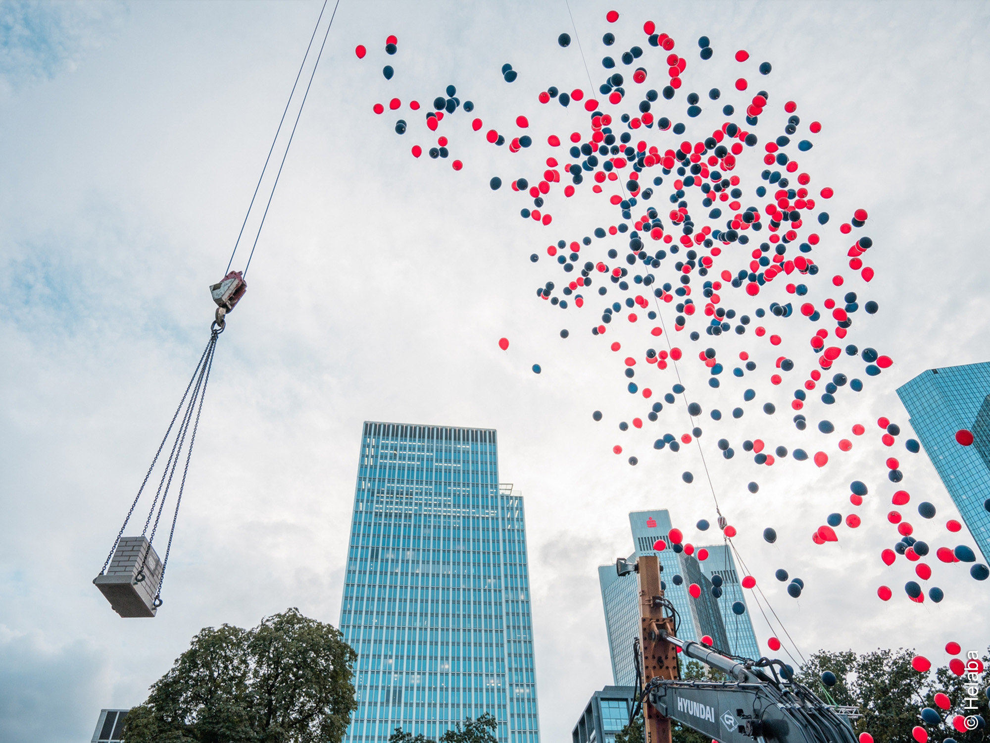 Grundsteinlegung - Central - Business - Tower - Helaba