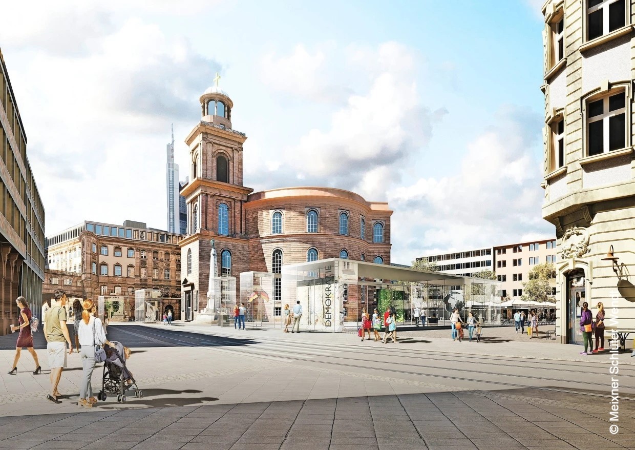 Meixner schlüter wendt Studie Paulsplatz mit copyright Studie Haus der Demokratie Studie Meixner Schlüter Wendt