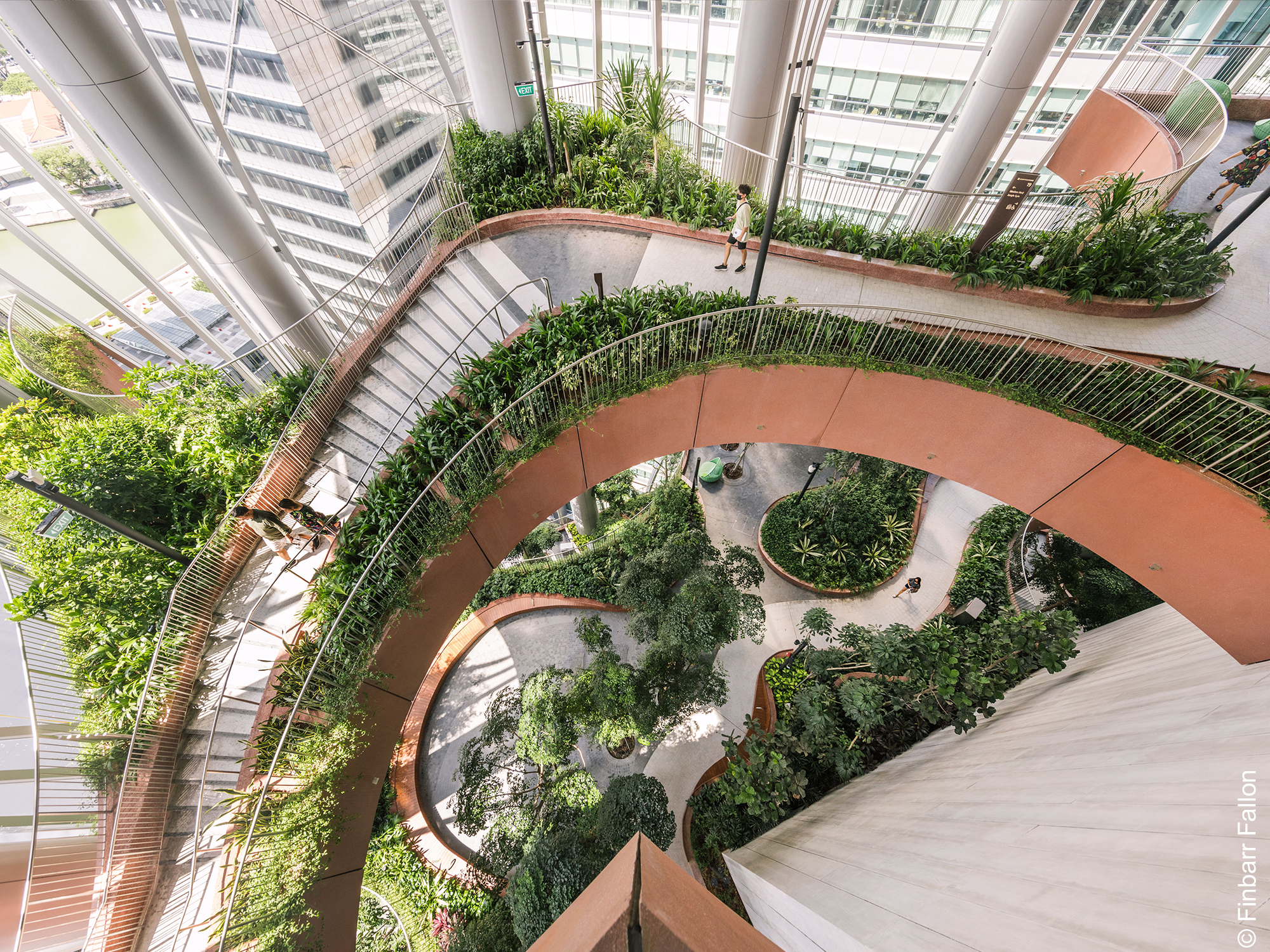 Capitaspring-Singapur-Hochhauspreis-BIG-Garden-Oasis Capitaspring - Singapur - BIG - Garden - Oasis - Best - Highrises