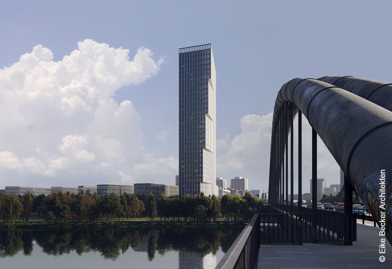 Das NAMU am Kaiserlei in Offenbach soll ab 2025 nahezu klimaneutral entstehen, jedoch mit neuem Konzept