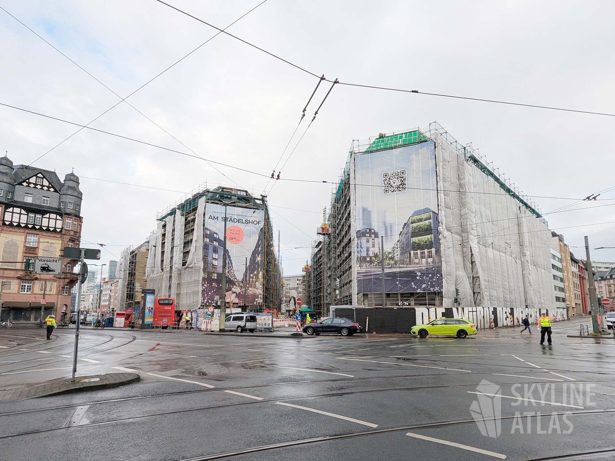 Baustelle - MAIN YARD - OrT Group - Frankfurt Innenstadt - Quartier - Neubau - Frankfurt am Main - Konstablerwache