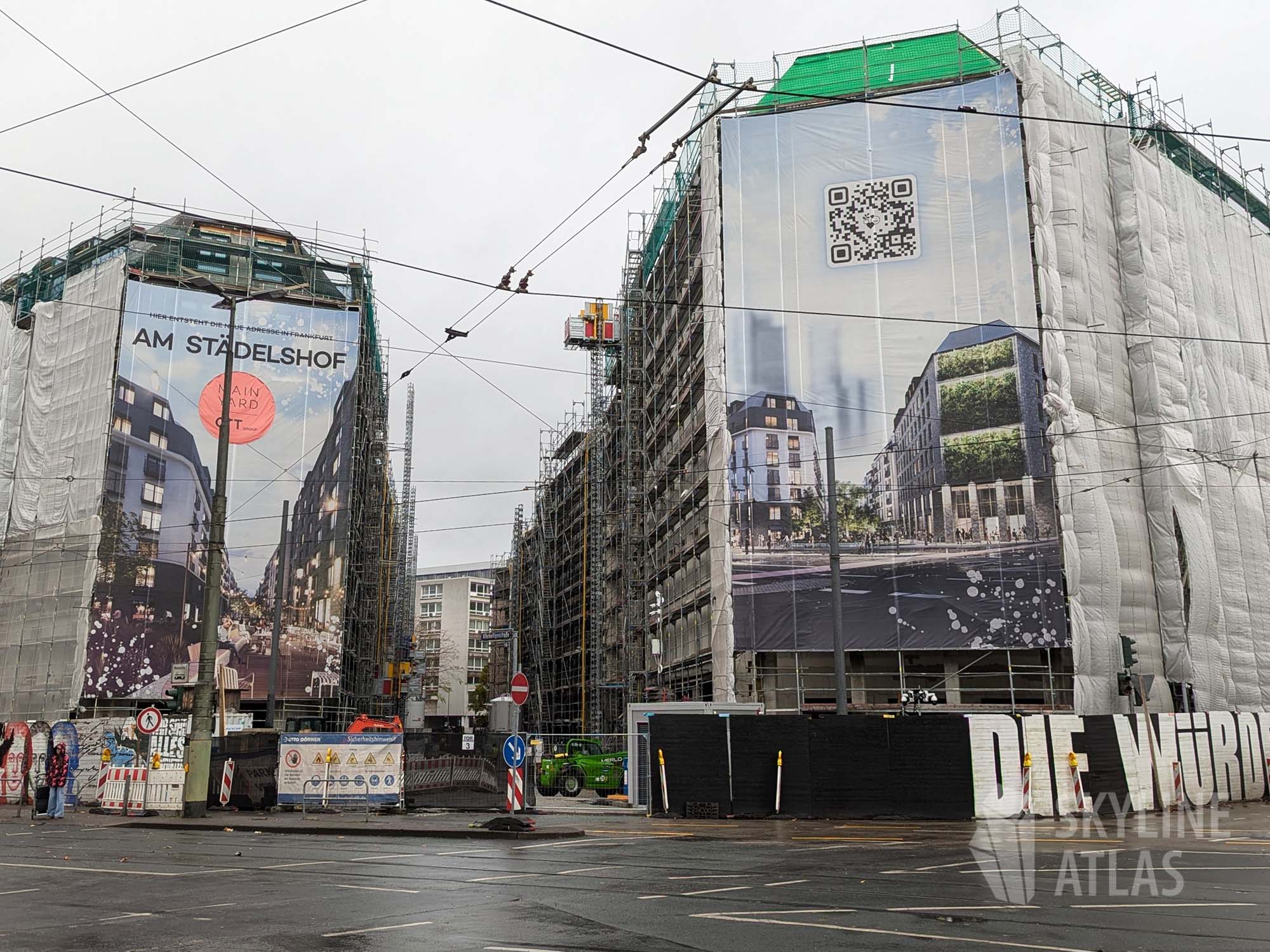 Fortschritte beim Bauprojekt MAIN YARD