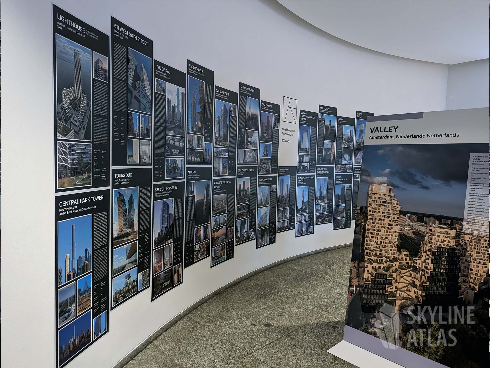 Best High-Rises Ausstellung im Museum für bewegte Kunst - Frankfurt am Main Ausstellung - Museum für bewegte Kunst - The International High-Rise Award - Internationaler Hochhaus Preis - DAM - Frankfurt am Main
