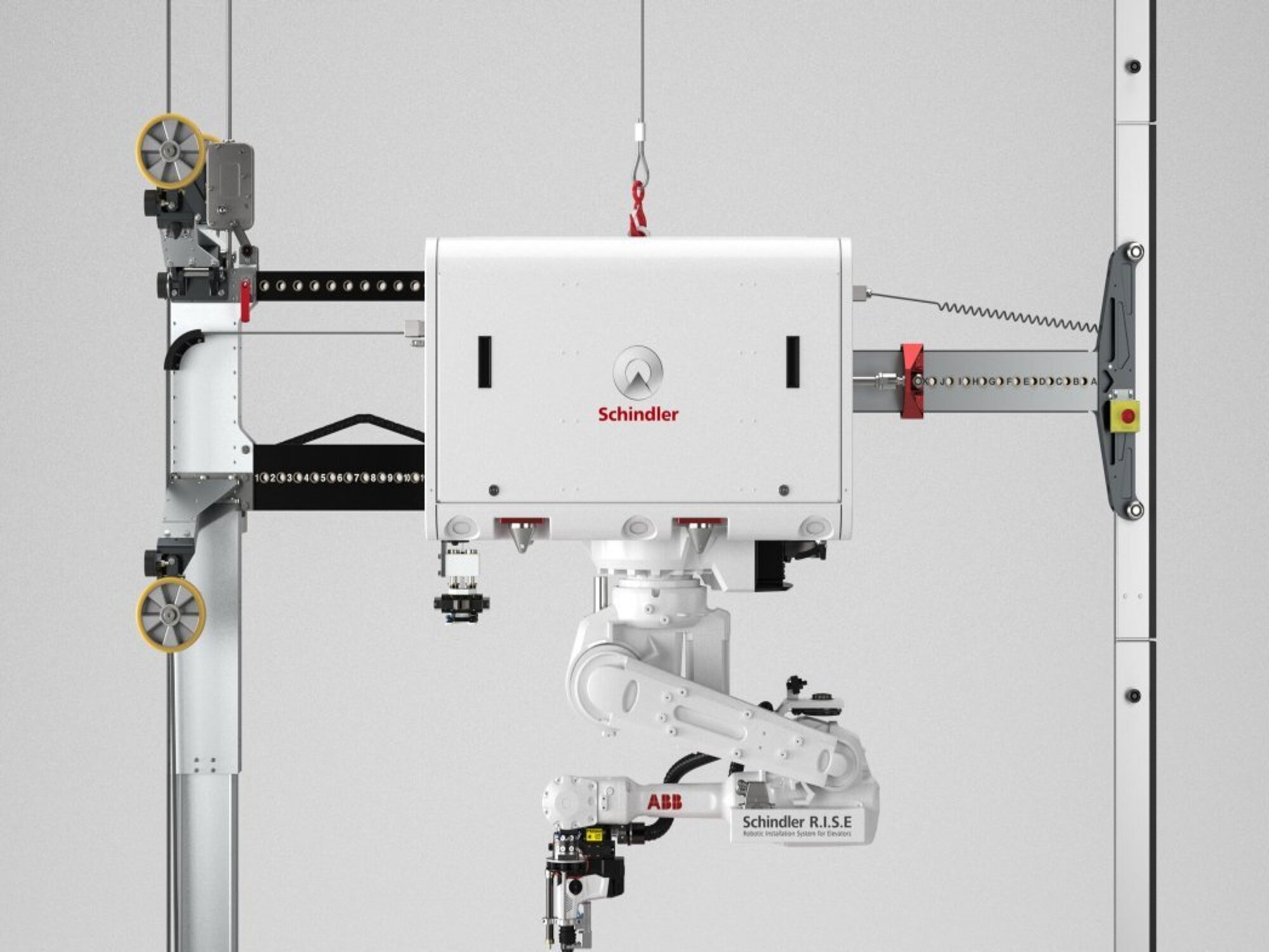 Schindler - R.I.S.E. - Roboter - KI - Aufzüge - Robotik