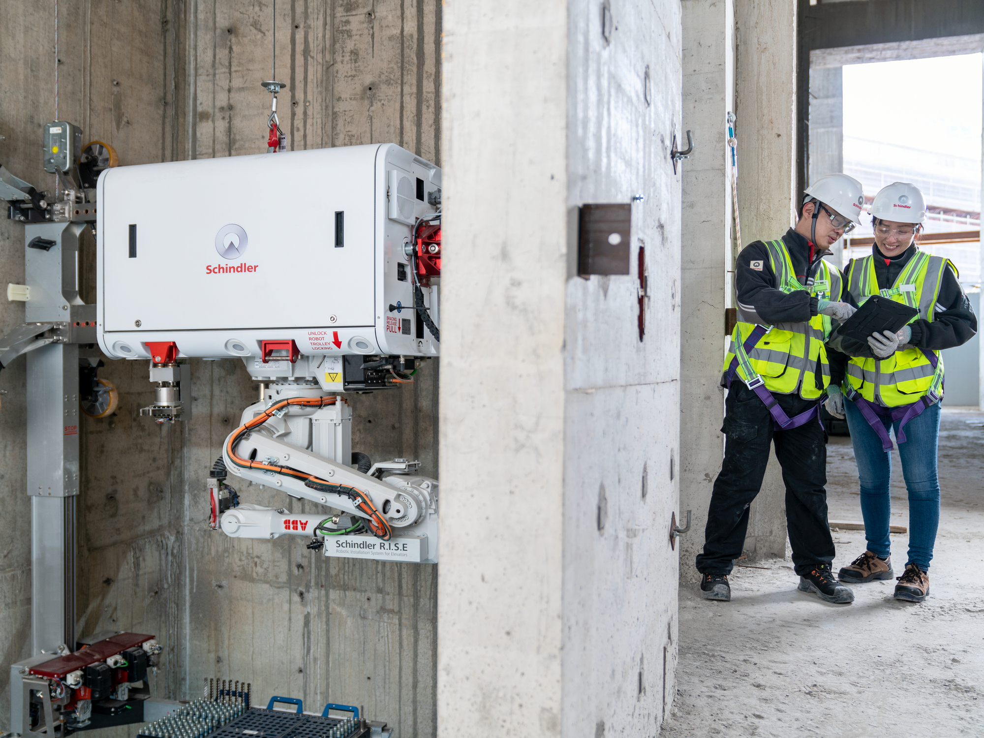 Schindler - R.I.S.E. - Robotersystem - for - Elevators - KI