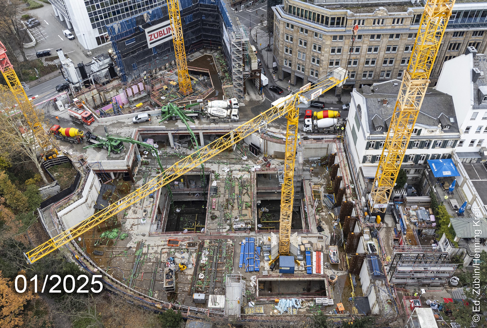 Central - Business - Tower - Baustelle - Januar - 2025