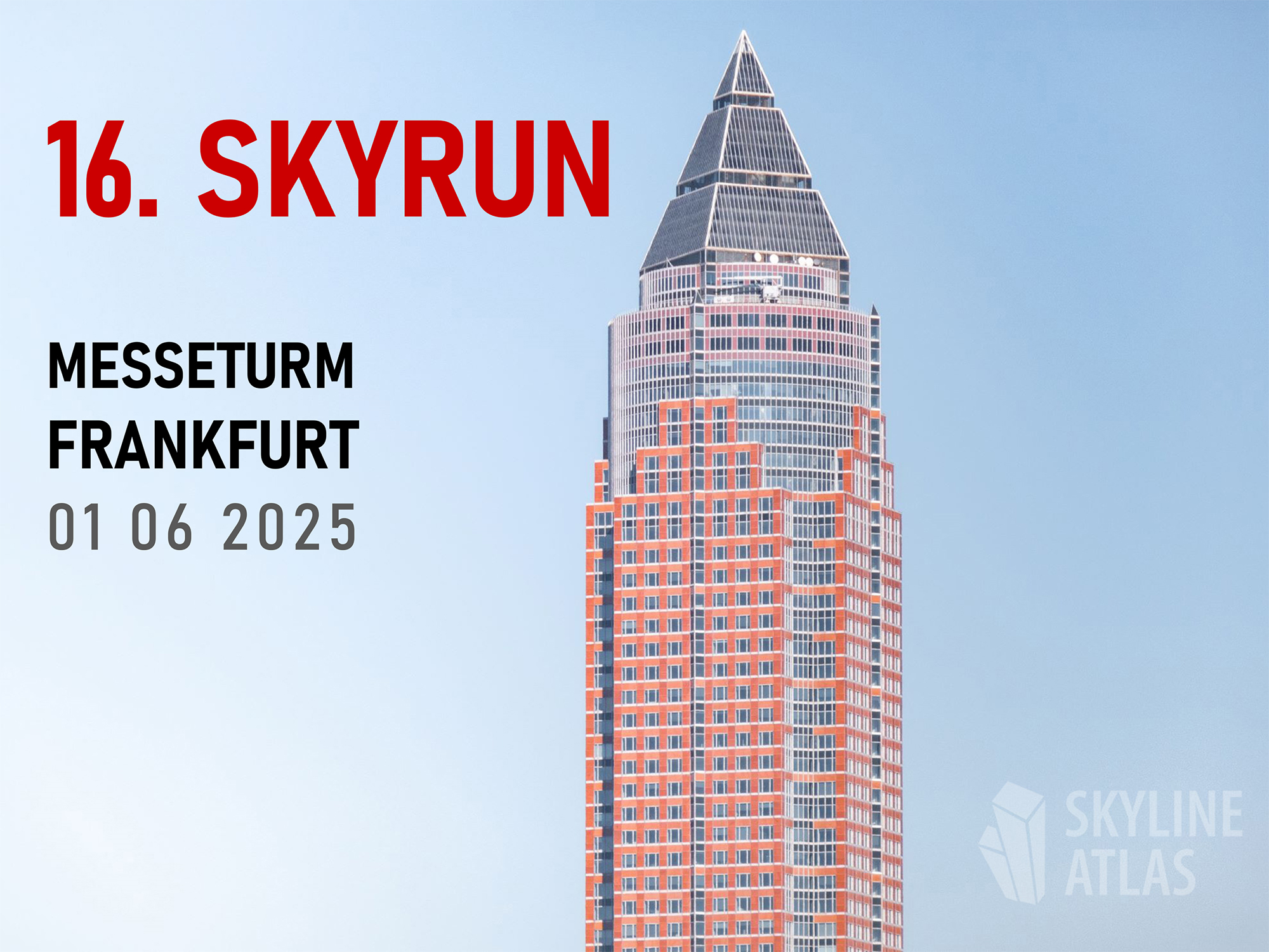 Save the date: Am 01. Juni findet zum 16. Mal der SkyRun statt
