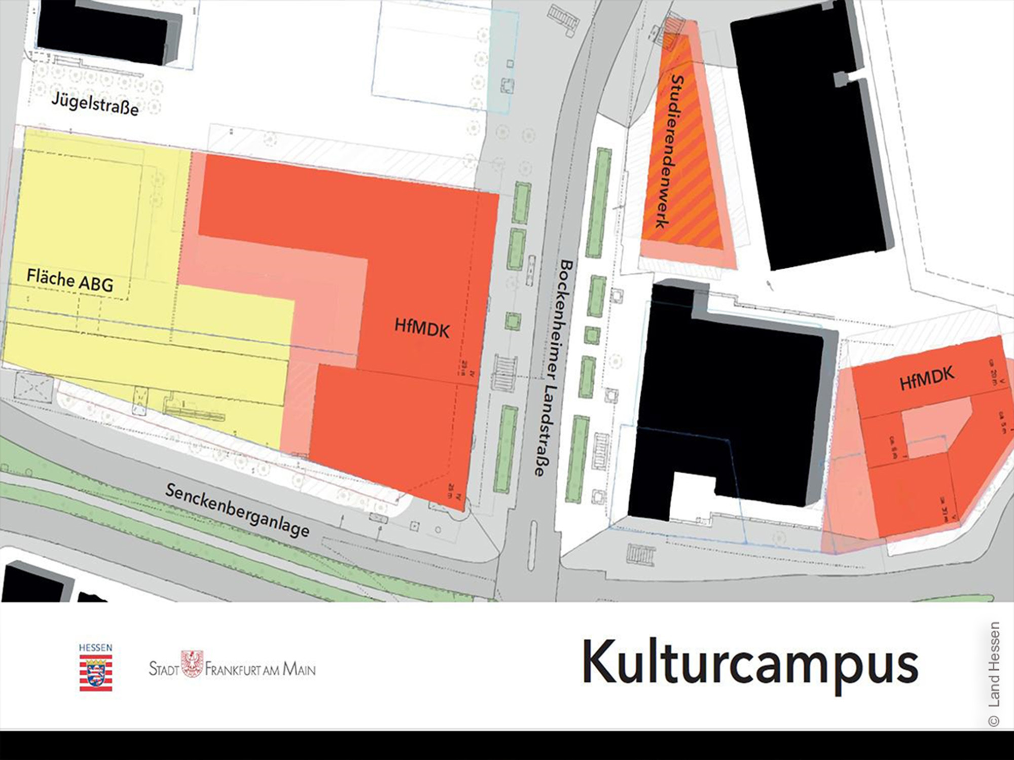 Kulturcampus-Planung-Frankfurt-Bockenheim-HfmDK Kulturcampus - Planung - Frankfurt - Bockenheim - Hochschule - für - Musik - und - Darstellende - Kunst