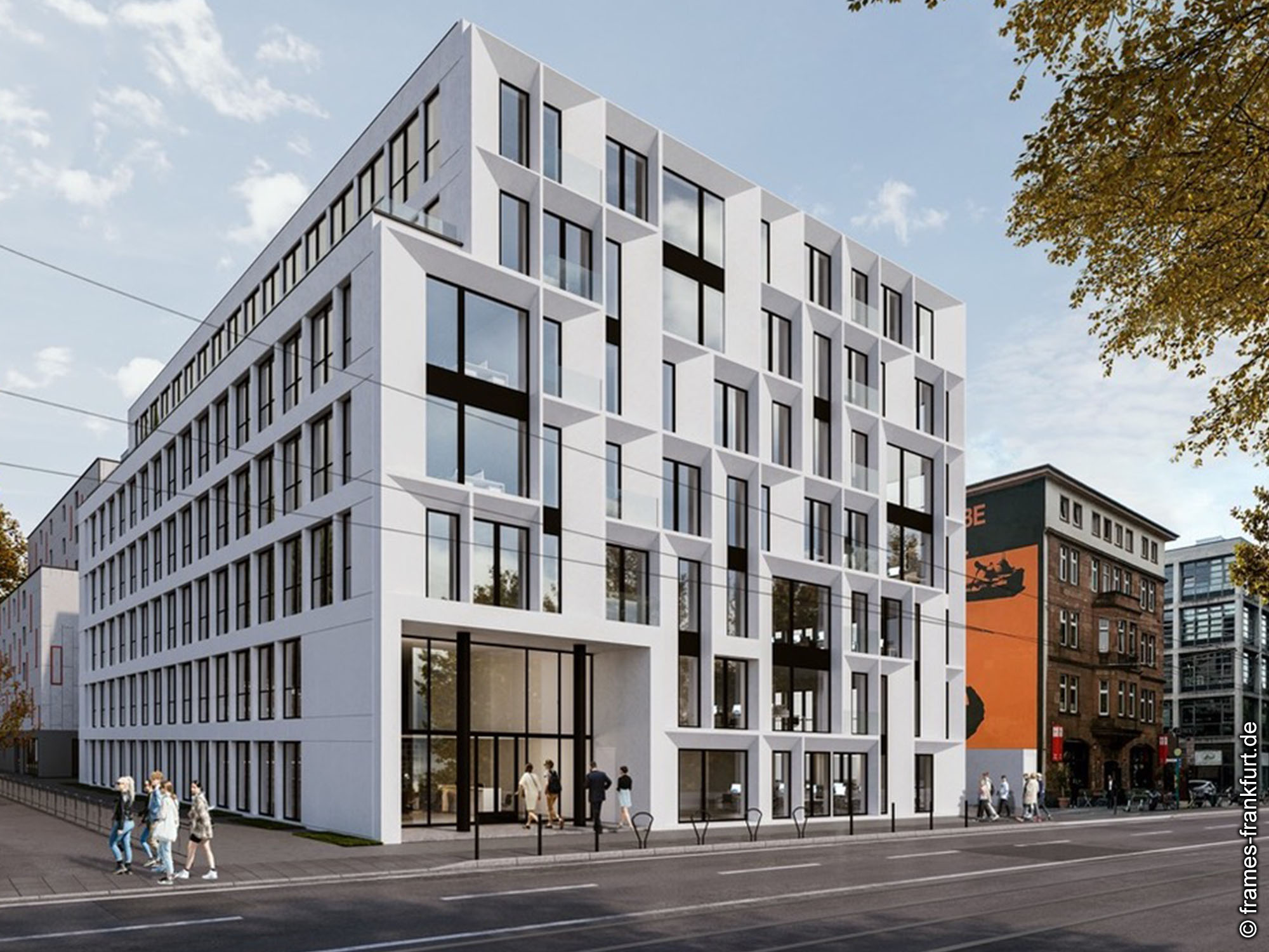 FRAMES - Außenansicht - Überblick - Konzept - Frankfurt Ostend