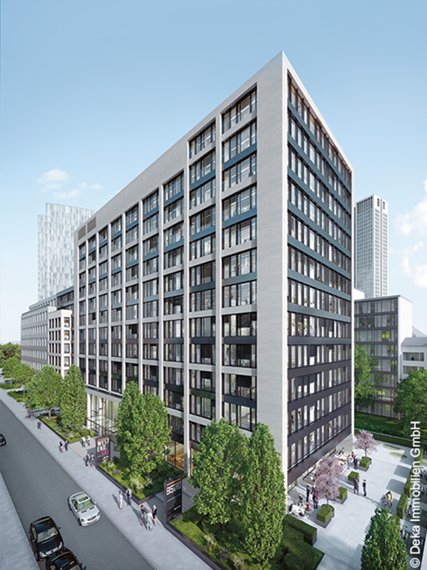 Bürogebäude-Deka-Immobolien-GmbH-Westend-Sky Buerogebaeude - Deka - Immobolien - GmbH - Westend - Sky