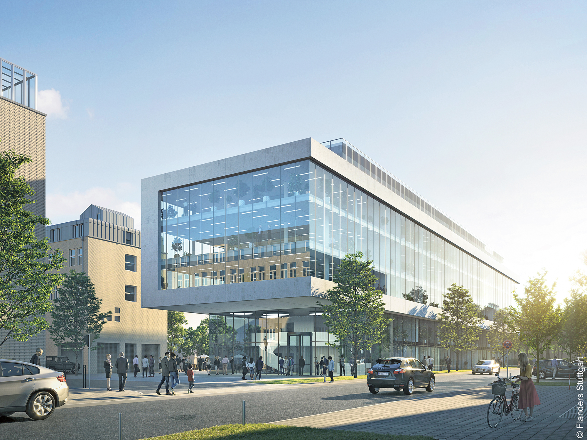 Flanders-Stuttgart-Bürogebäude-Bauen-im-Bestand-Dreso Flanders - Stuttgart - Buerogebaeude - Bauen - im - Bestand - Dreso