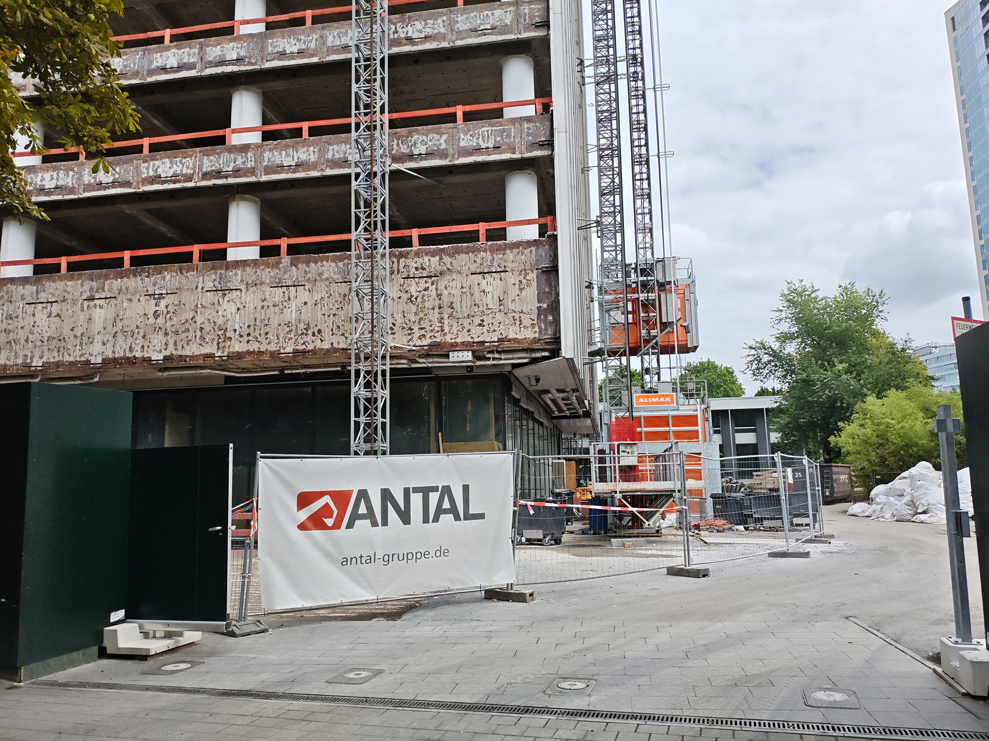 Baustelle-Bockenheimer-Landstraße-ABG-Real-Estate-Central-Parx-Revitalisierung Baustelle - Bockenheimer - Landstrasse - ABG - Real - Estate - Central - Parx - Revitalisierung