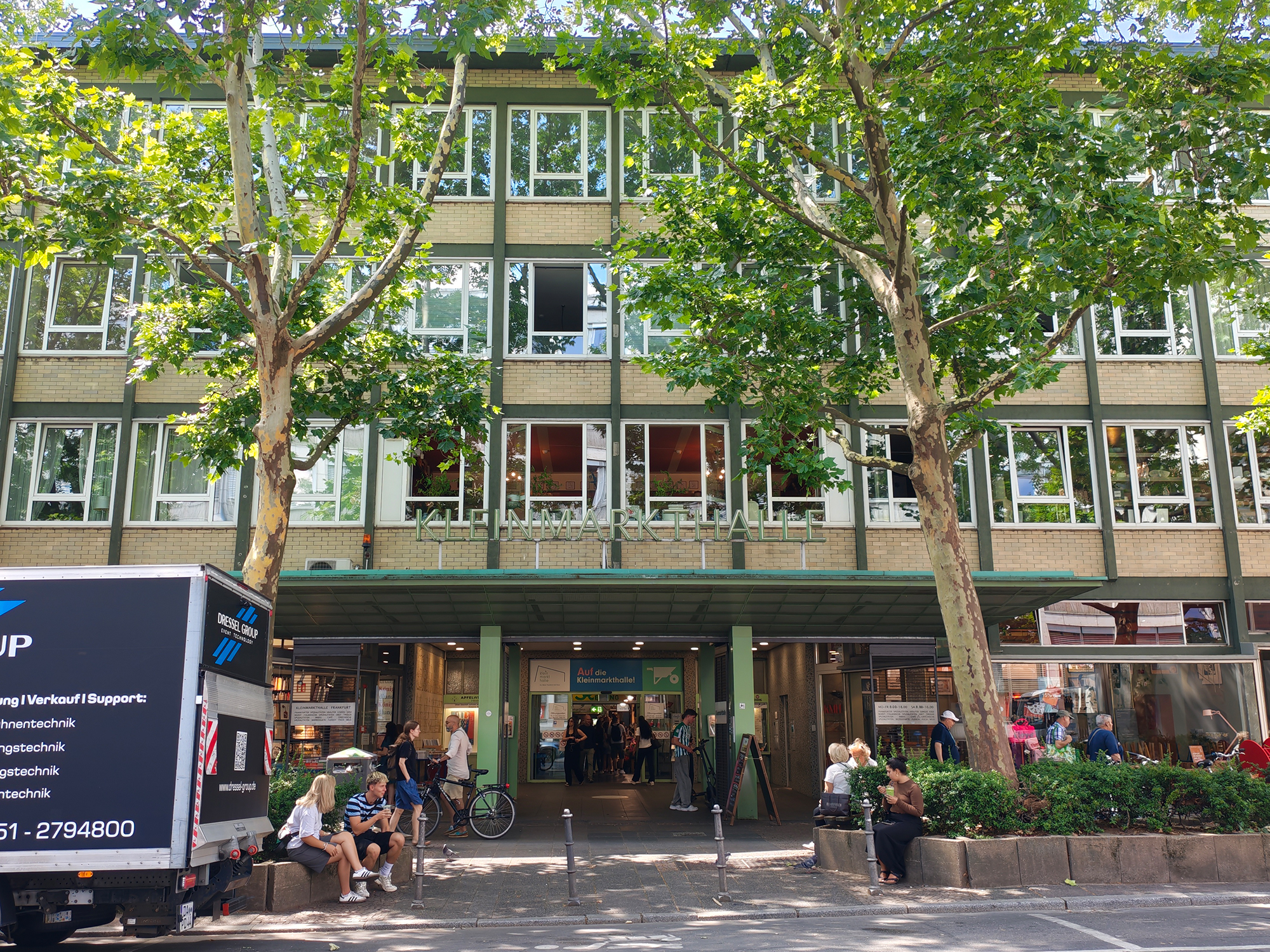 Kleinmarkthalle - Innenstadt - Sanierung - Denkmalschutz