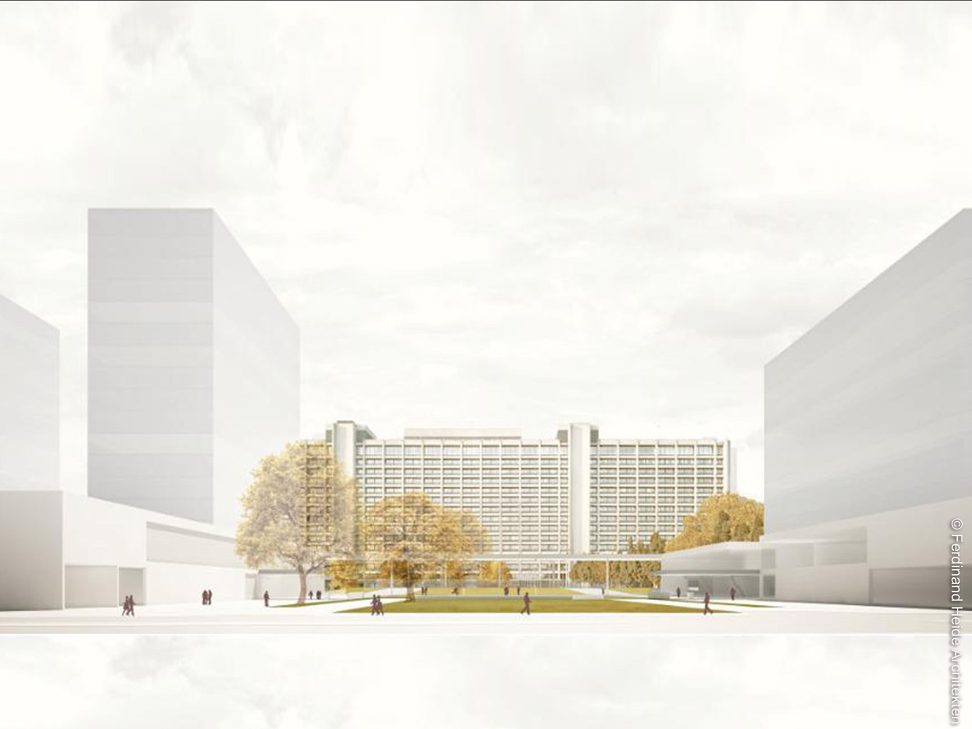 Bundesbank - Zentrale - Frankfurt - Neues - Hochhaus - Campus - Sanierung