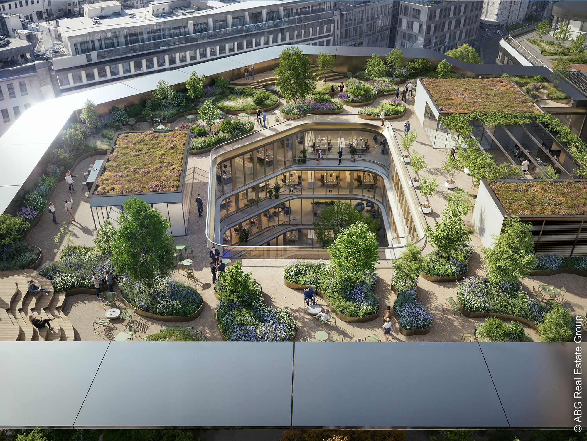 Dachgarten - ABG - Real - Estate - Group - Palais - Rossmarkt