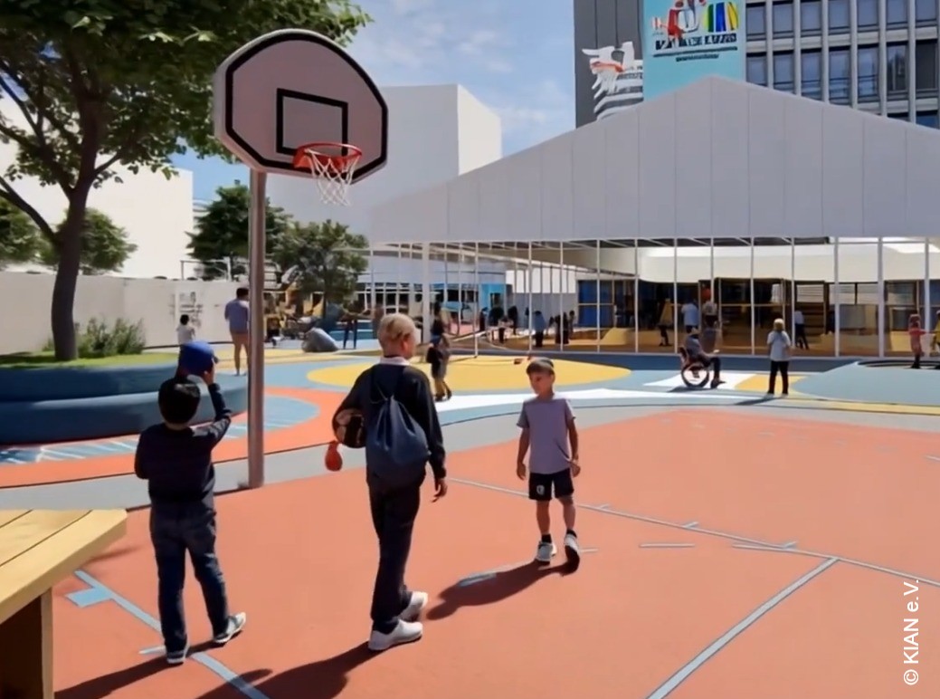 Großer inklusiver Spielplatz mitten in der Innenstadt geplant – es fehlen jedoch noch Spenden