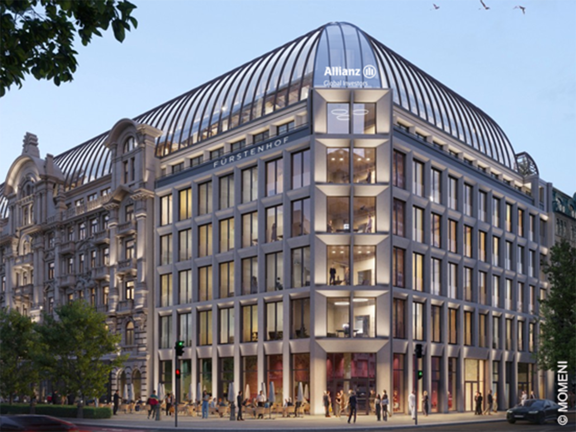 Allianz Global Investors wird Hauptmieter des Fürstenhof