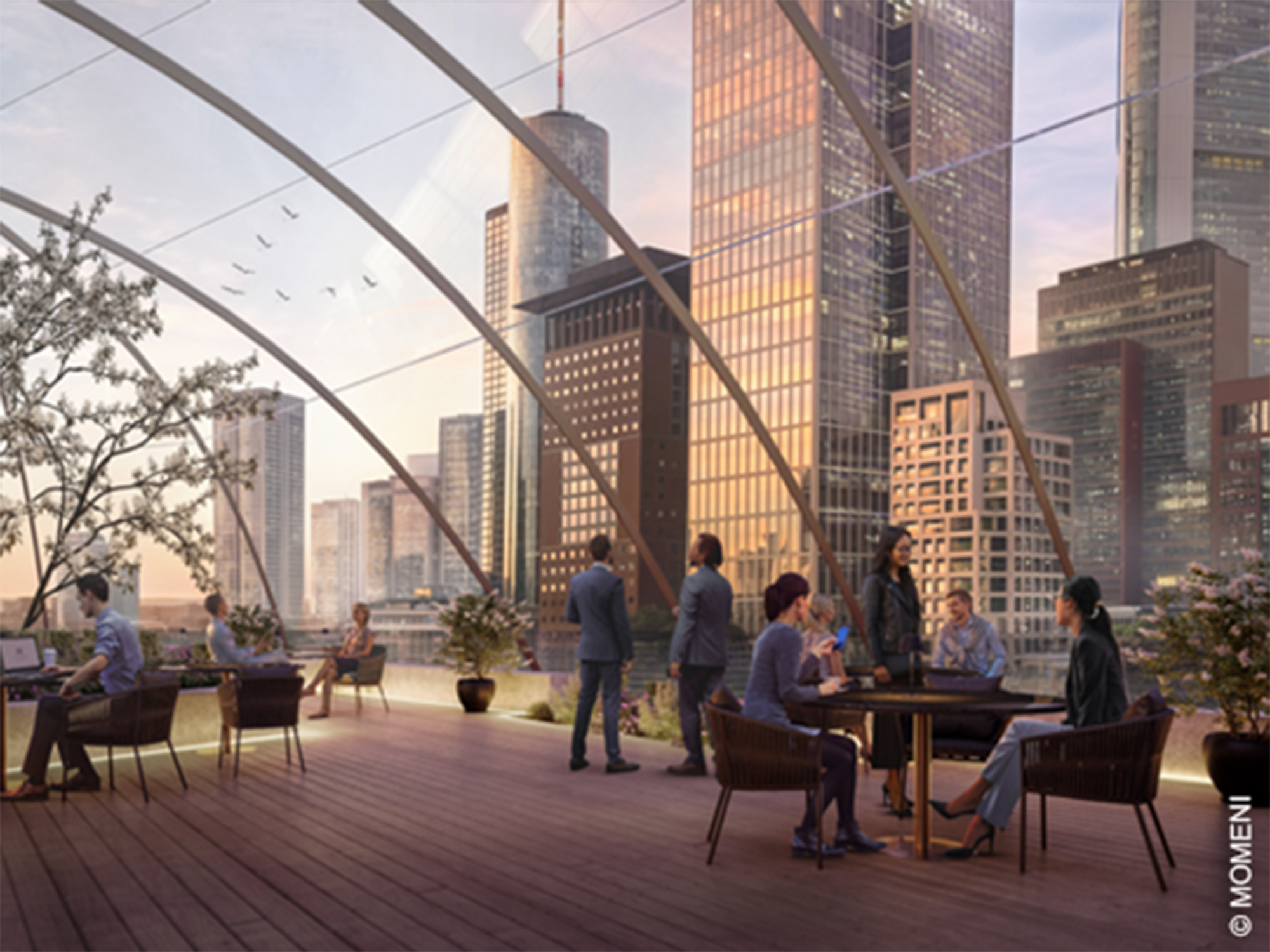Momeni-Allianz-Fürstenhof-Skydeck Momeni - Allianz - Fuerstenhof - Skydeck