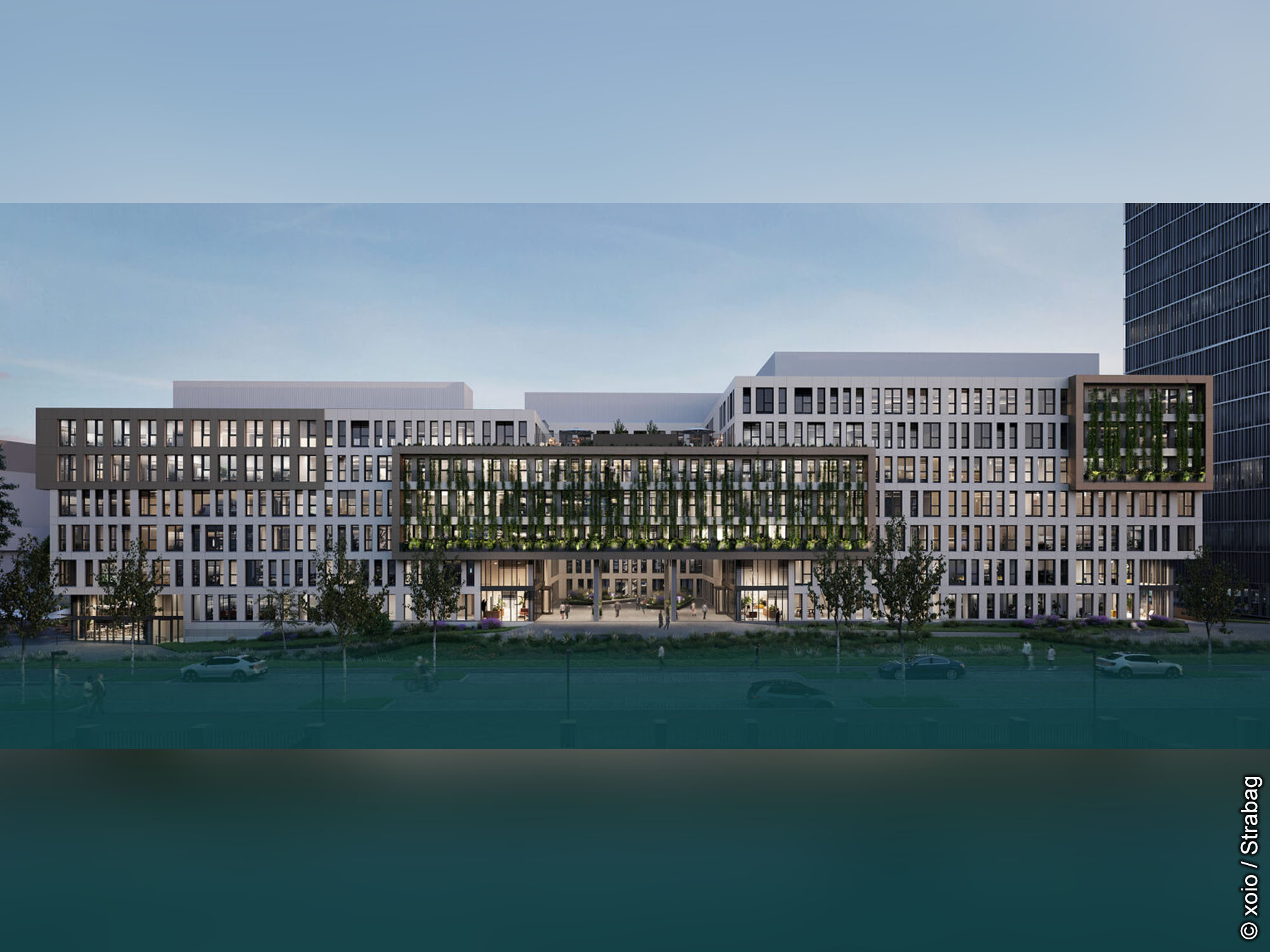 SEED - Pariser Straße - Bürogebäude Konzept-Visualisierung