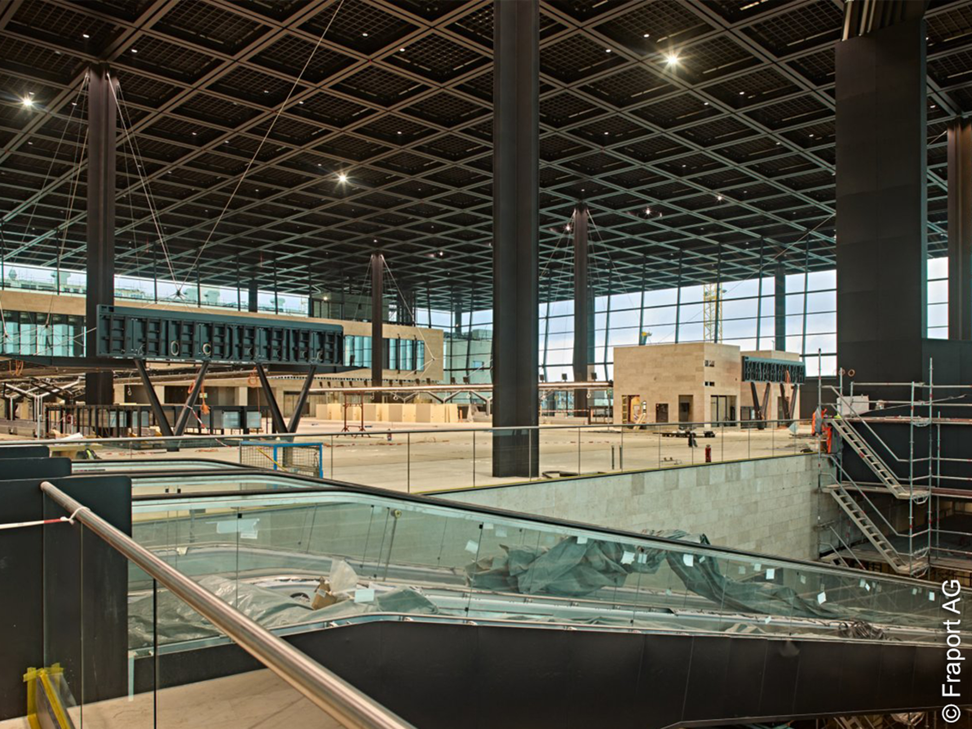 Terminal - 3 - Check - In - Baustelle - Frankfurt - Flughafen