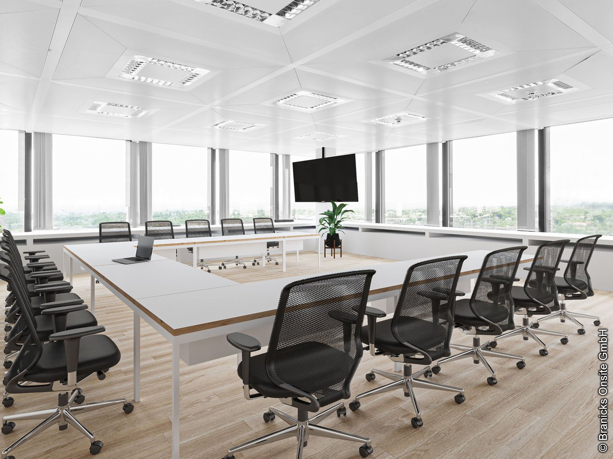Branicks - Zircon Tower - Visualisierung - Konferenzraum