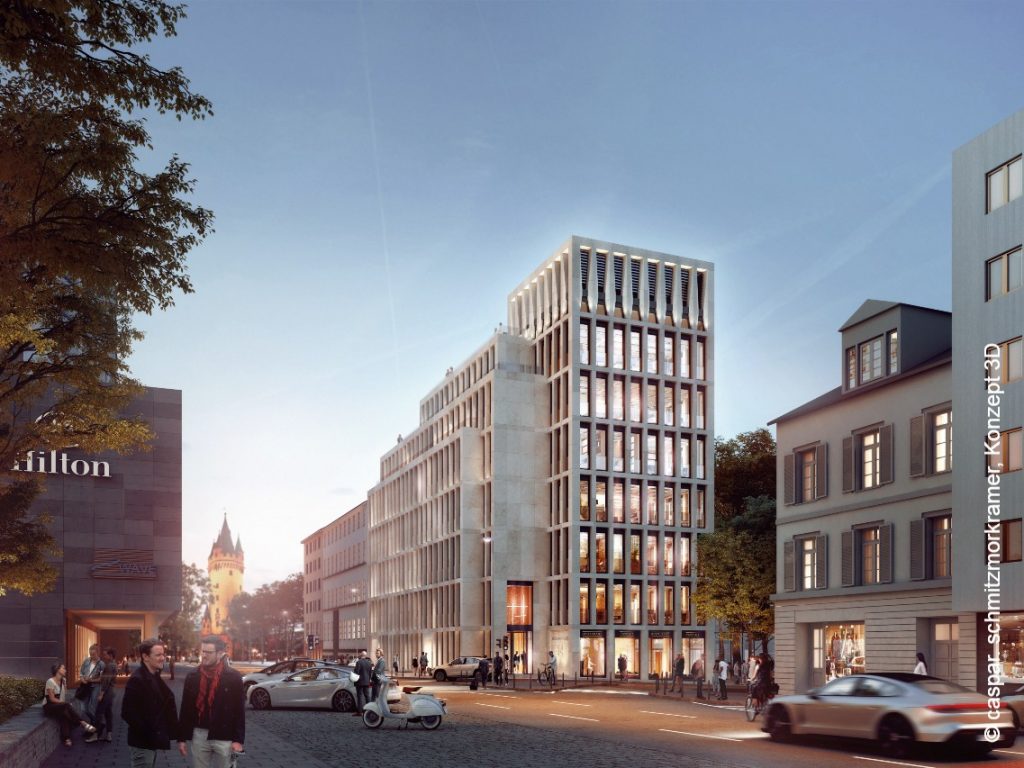 Neubau in der Börsenstraße - Aufwertung des Stadtraums