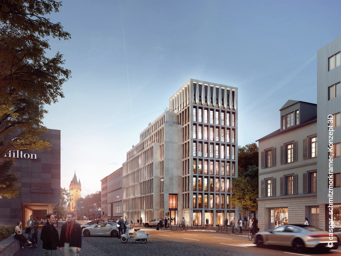 Neubau in der Börsenstraße – Aufwertung des Stadtraums