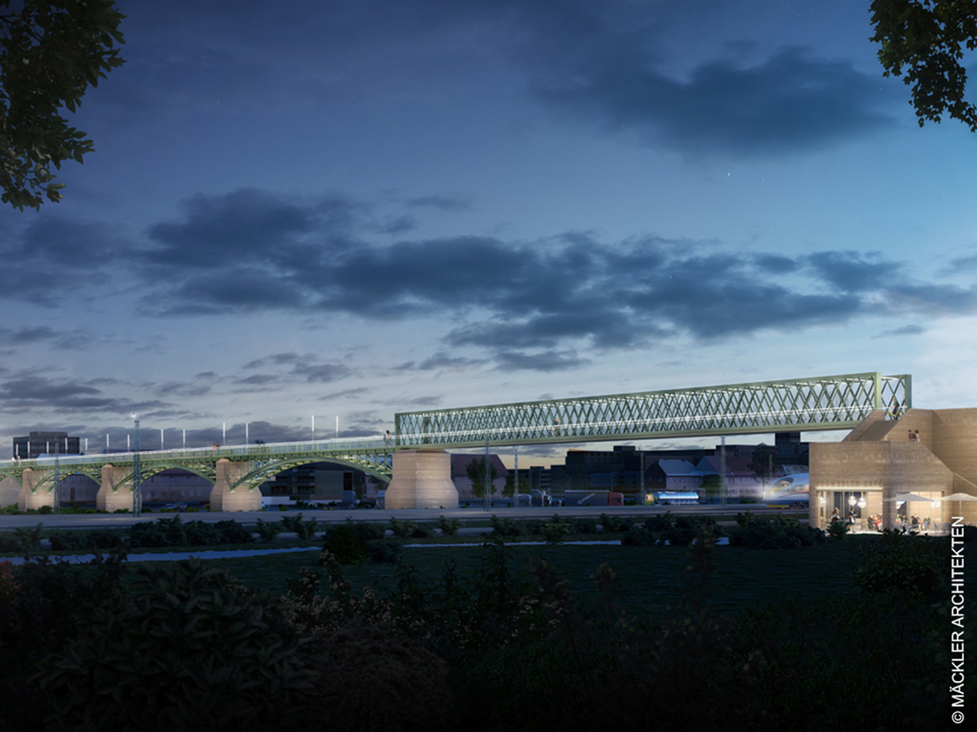 Ostend-Mäckler-Architekten-Schwedler-Brücke Ostend - Maeckler - Architekten - Schwedler - Bruecke