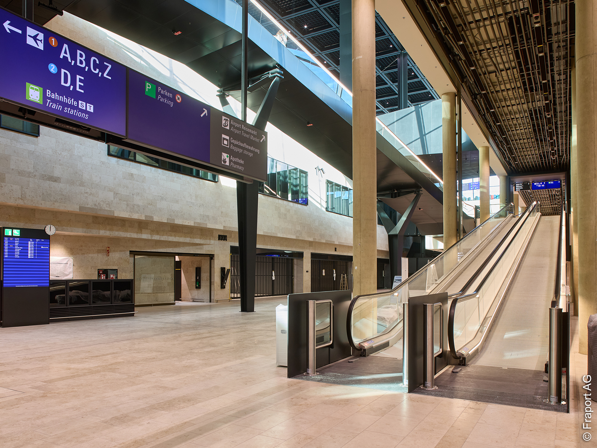 Fraport - Terminal - 3 - Ankommensbereich