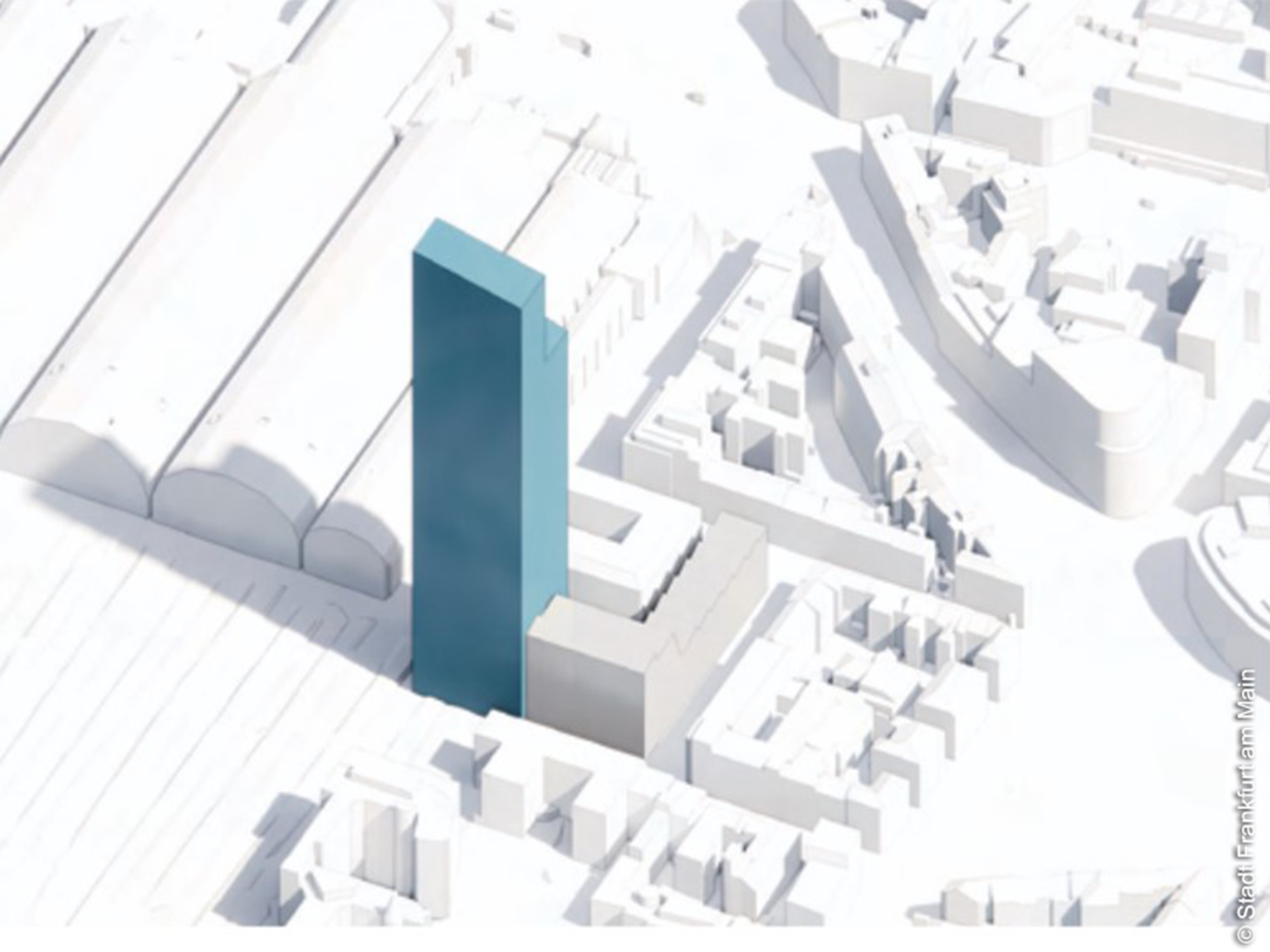 Hochhausentwicklungsplan - Mannheimer - Strasse - Busbahnhof - Hauptbahnhof
