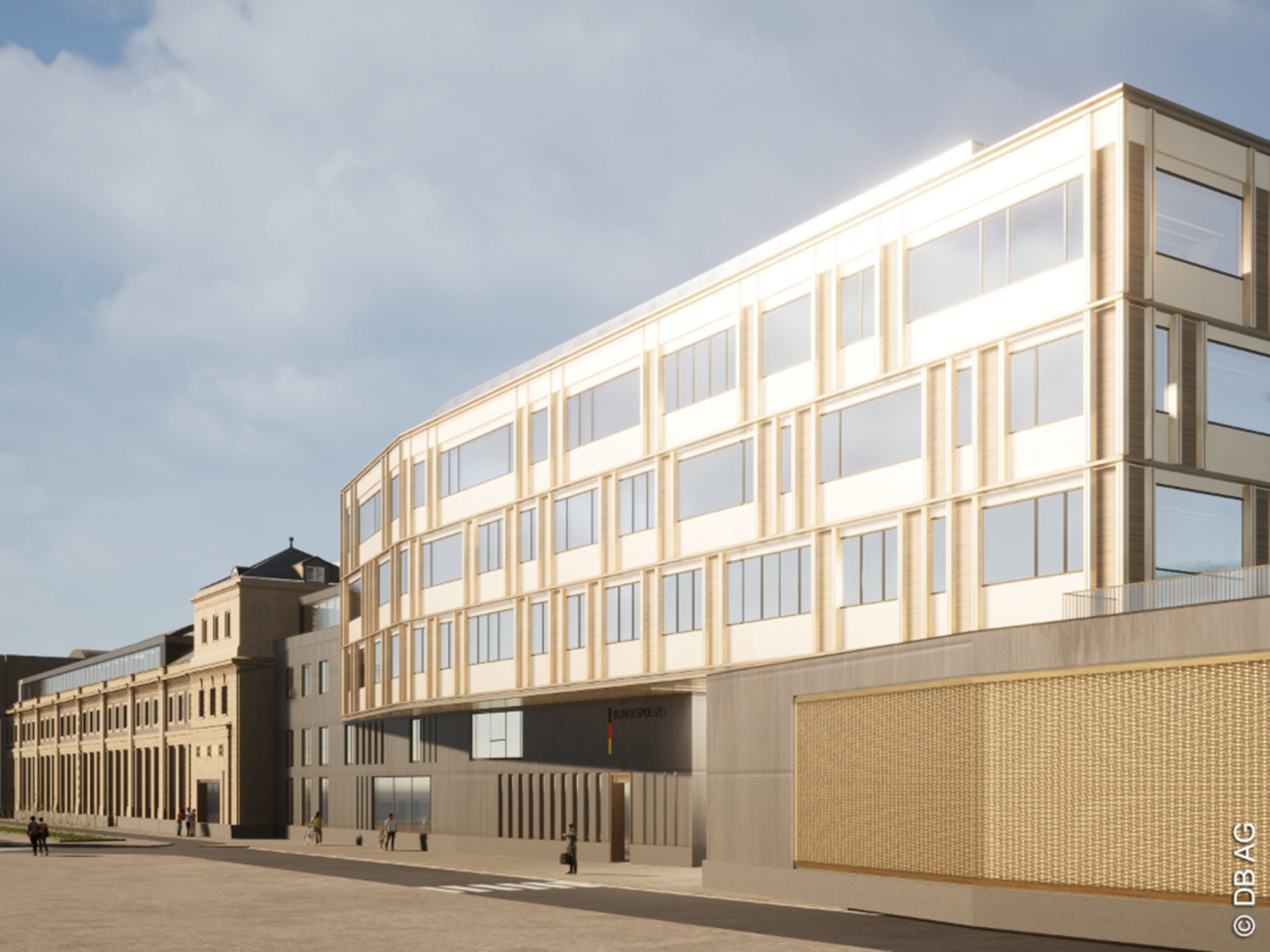 DB - Hauptbahnhof - Frankfurt - Nordflügel