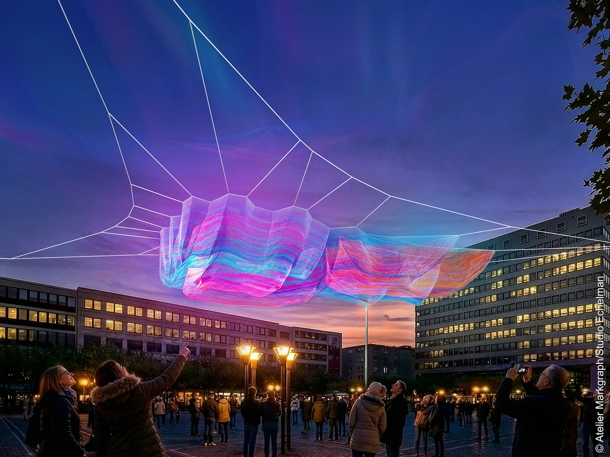 Atelier - Markgraph - Studio - Echelman - Konstablerwache