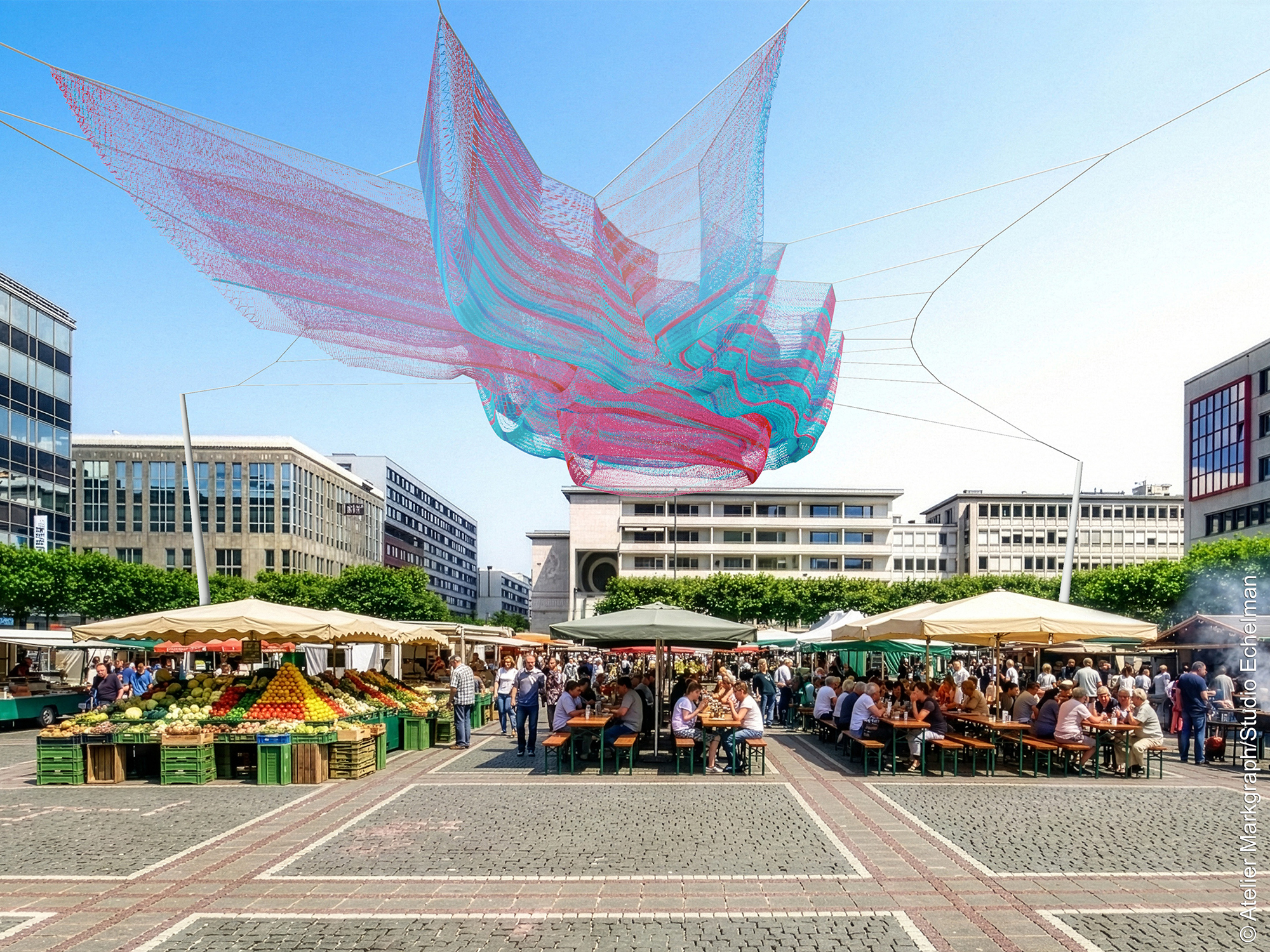 Atelier - Markgraph - Studio - Echelman - World - Design - Capital - Konstablerwache