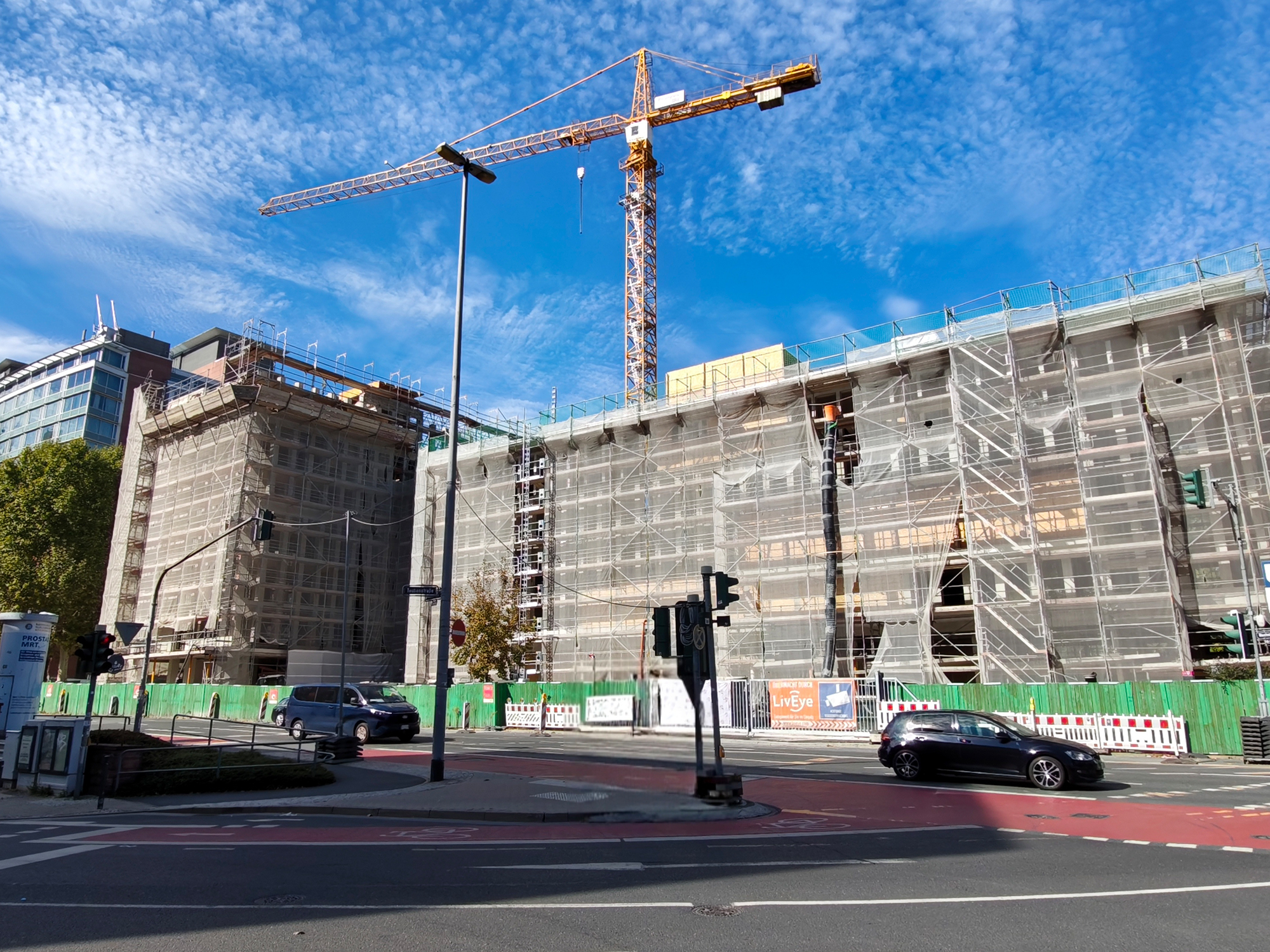 Landwirtschaftliche-Rentenbank-Aufstockung-Baustelle Landwirtschaftliche - Rentenbank - Aufstockung - Baustelle